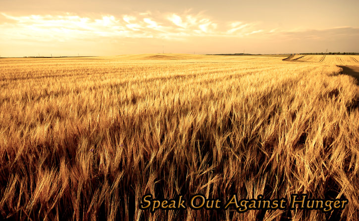 speak out against hunger
