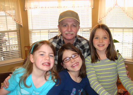 Anthony & his Grand Daughters